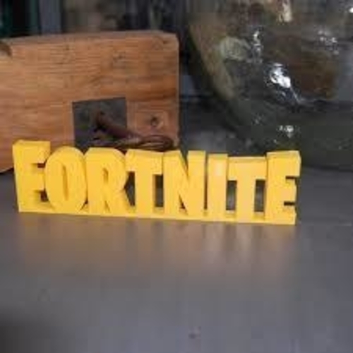 Logo Fortnite 3D Print 364874
