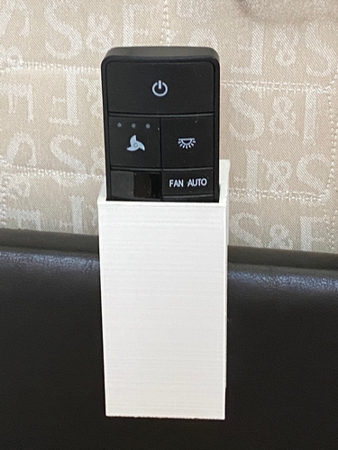 Remote holder with clip or no clip