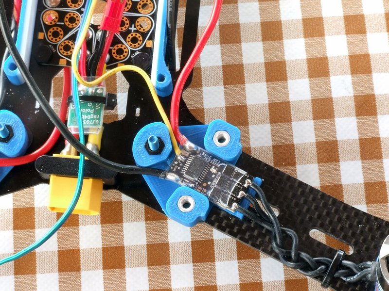 Atas Defiance alu standoff/ESC holder