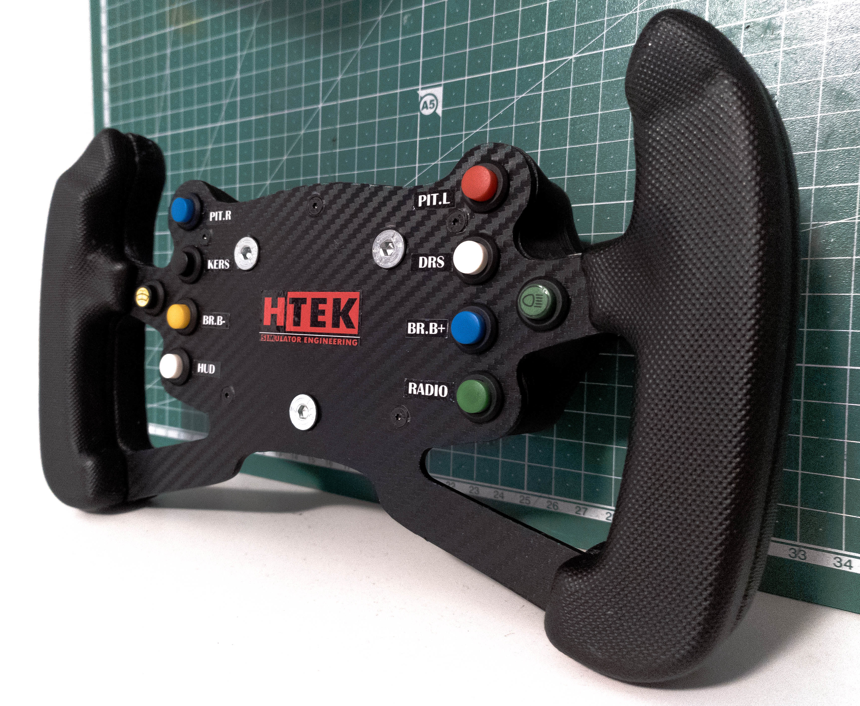 3D Printed HTEK H001 Steering Wheel by htek.sim | Pinshape