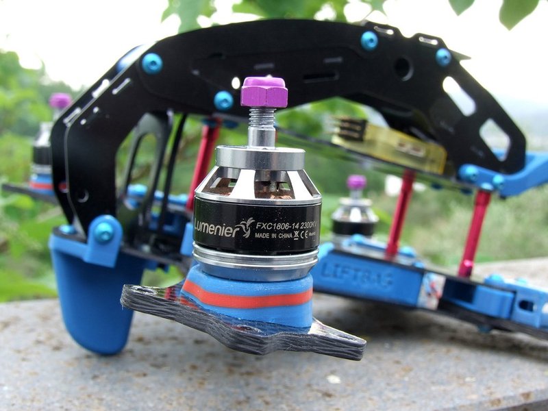 Atas Defiance 265 - 12 deg tilted motor mount
