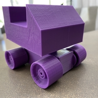 Small monster car 3D Printing 365070