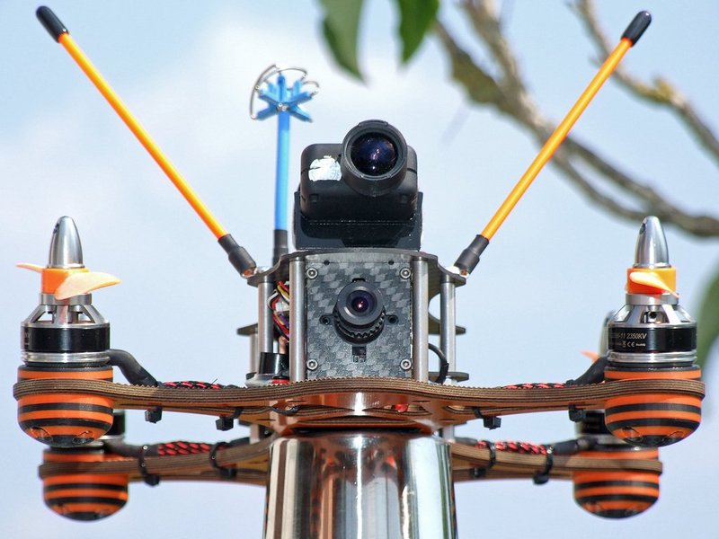 VDQ250 pod style landing skids