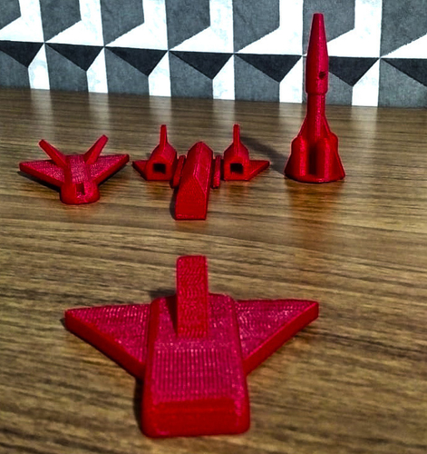 FOUR SPACES WITHOUT SUPPORT 3D Print 365272