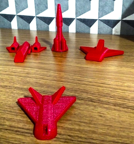 FOUR SPACES WITHOUT SUPPORT 3D Print 365273