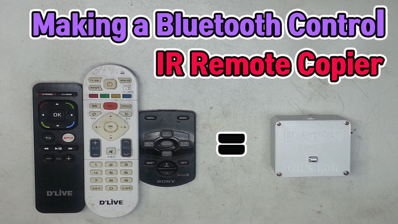  Making a Bluetooth Control IR Remote Copier