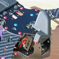 Atas Defiance 265 front landing skid for 10° tilted motors - Thumbnail 5