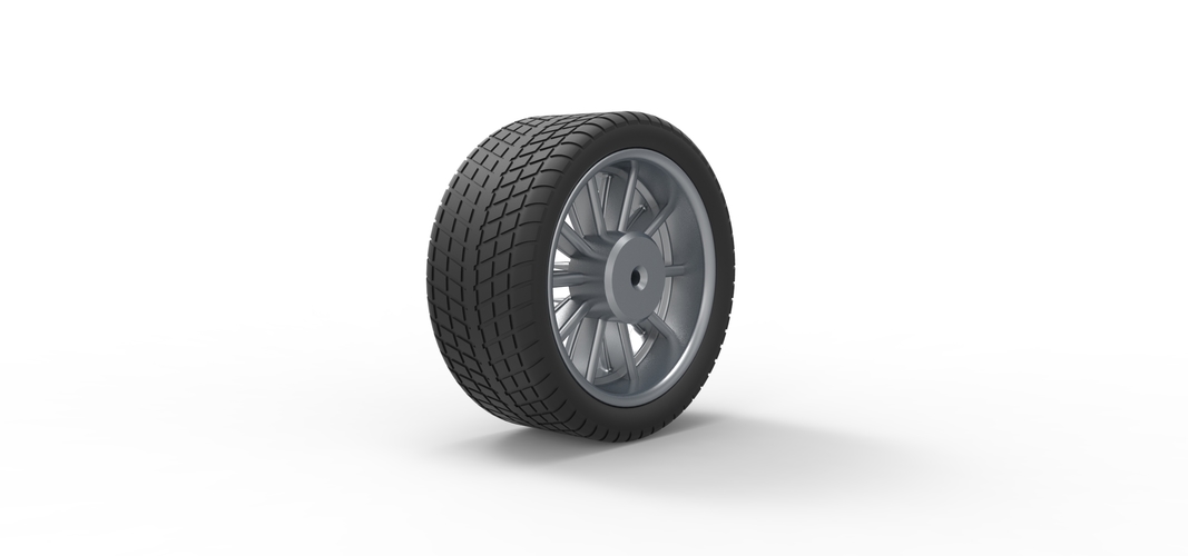 Diecast Sport wheel 10 3D Print 365393