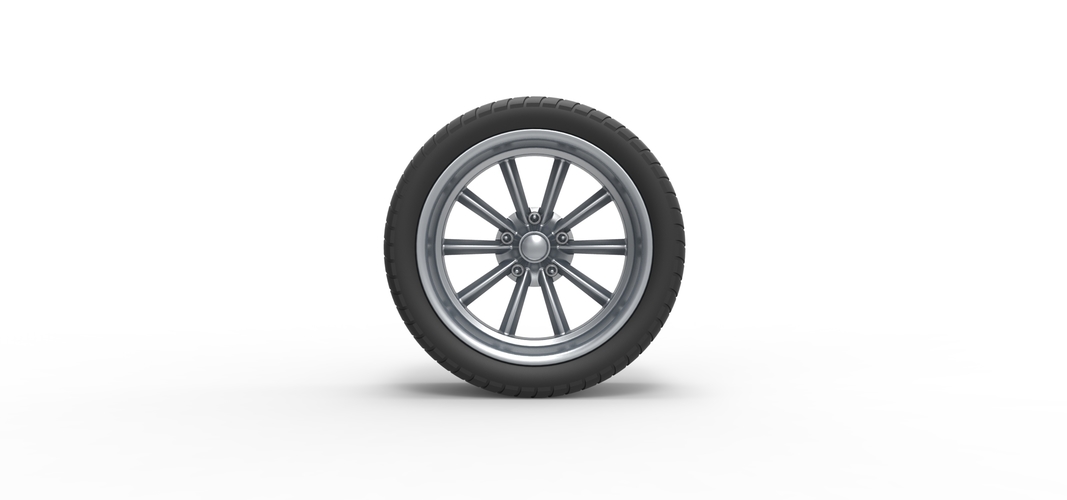 Diecast Sport wheel 10 3D Print 365394