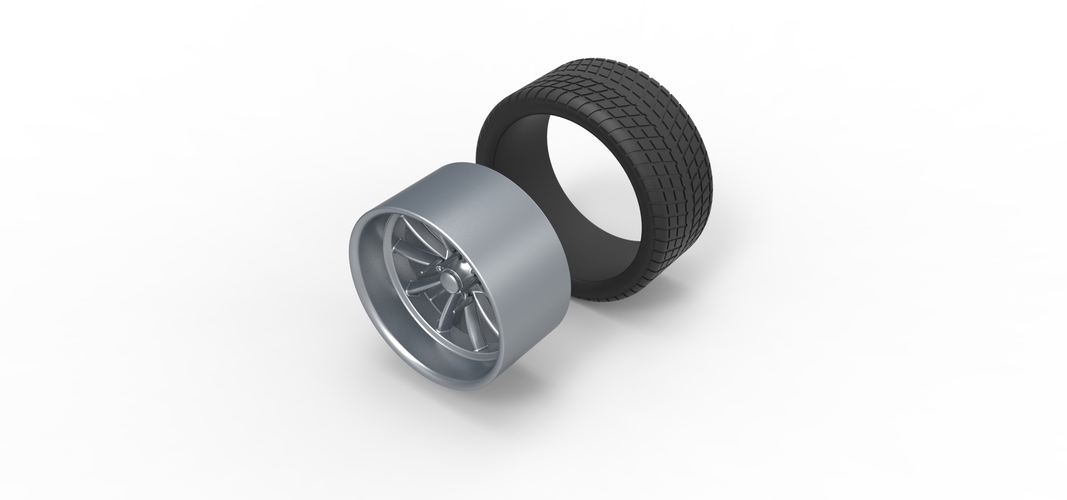 Diecast Sport wheel 10 3D Print 365395