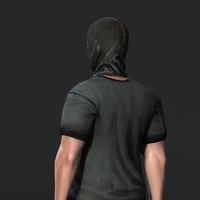 Animated Gang Man-Rigged 3d game character Low-poly 3D model - Thumbnail 5
