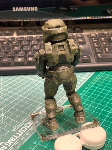 Master Chief controller holder 3D Print 365661