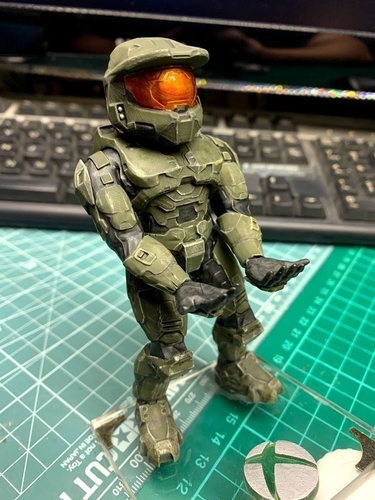 Master Chief controller holder 3D Print 365662