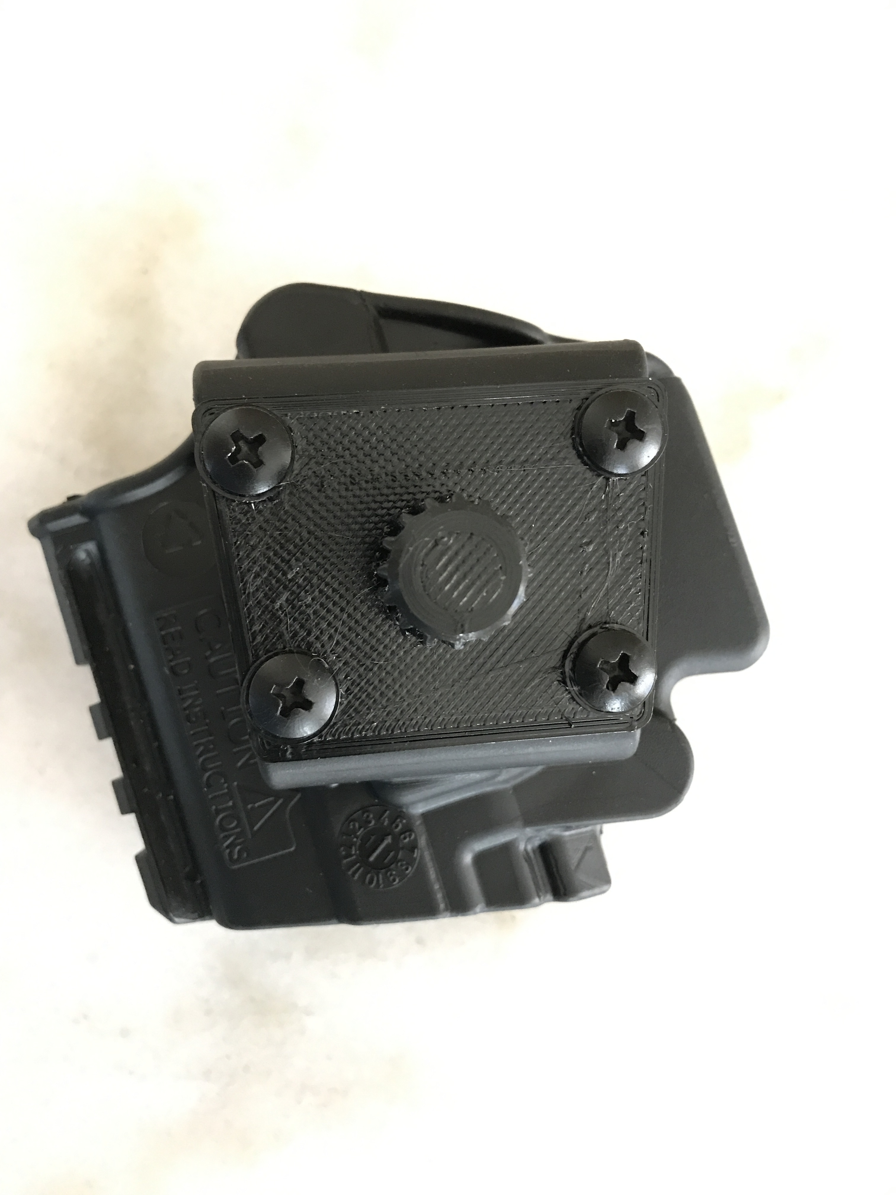 XD holster adapter for Alien holster products