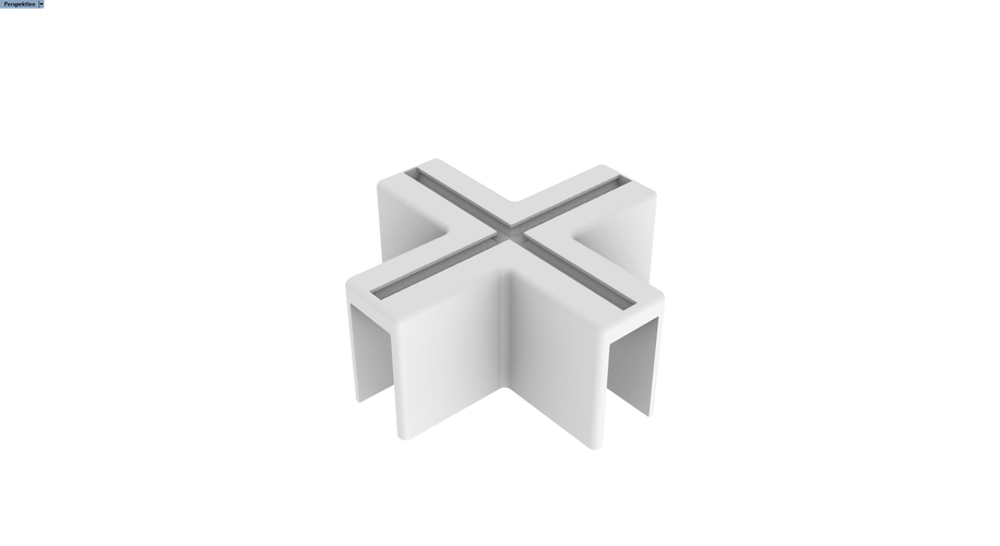 STICO Furniture Cross-Corner  3D Print 366124