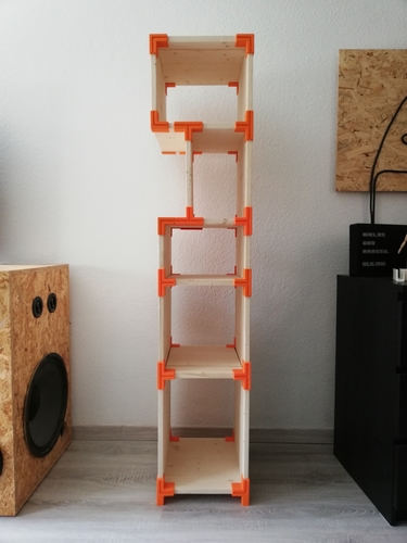 STICO Furniture Cross-Corner with backplate 3D Print 366133