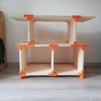 STICO Furniture Cross-Corner with backplate - Thumbnail 5