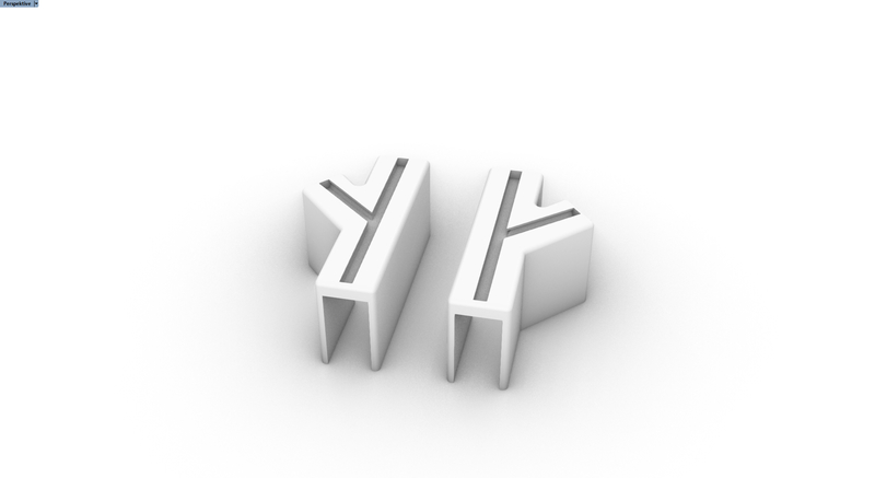 STICO Furniture Y-Corner 45