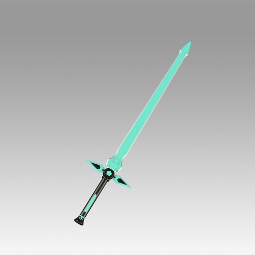 Sao Kirtos Dark Repulser Sword cosplay prop weapon 3D Print 366186