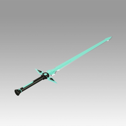 Sao Kirtos Dark Repulser Sword cosplay prop weapon 3D Print 366187