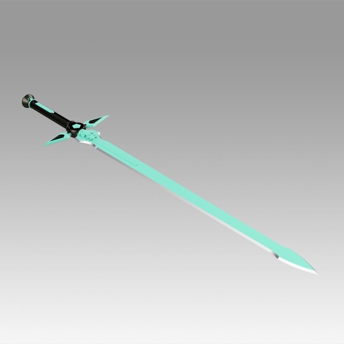 Sao Kirtos Dark Repulser Sword cosplay prop weapon 3D Print 366189
