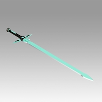 Sao Kirtos Dark Repulser Sword cosplay prop weapon - Thumbnail 4