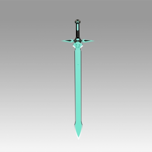Sao Kirtos Dark Repulser Sword cosplay prop weapon 3D Print 366190