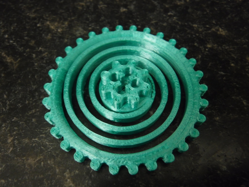Compound Cog Spring - Pinshape