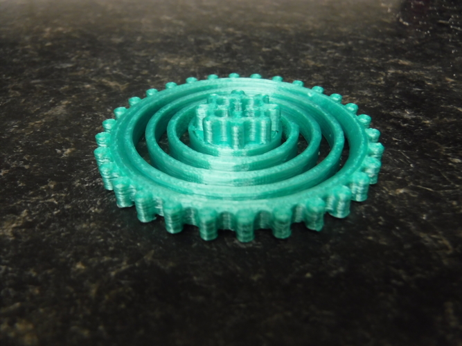 Compound Cog Spring 3D Print 366202