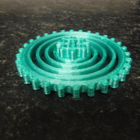 Small Compound Cog Spring 3D Printing 366202
