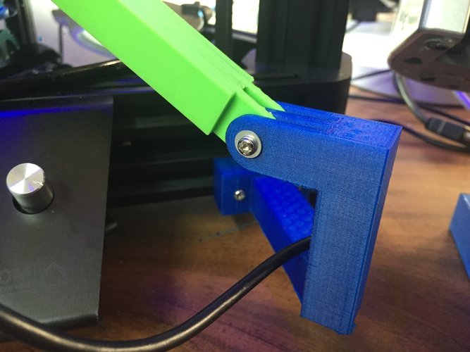 GoPro mount for Delta 3dprinter 3D Print 36630