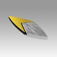 Star Trek Voyager Relativity Starfleet Combadge replica prop - Thumbnail 4