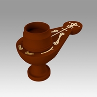 Star Trek Voyager Vulcan Styled Meditation Lamp  - Thumbnail 2