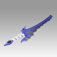 Fire Emblem Awakening Dragon Slayer Sword Cosplay Weapon Prop - Thumbnail 2