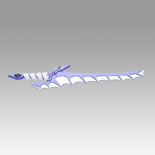 Fire Emblem Awakening Dragon Slayer Sword Cosplay Weapon Prop 3D Print 366485