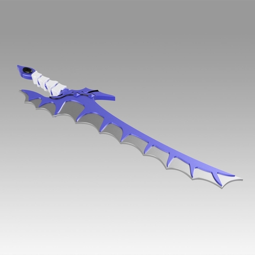 Fire Emblem Awakening Dragon Slayer Sword Cosplay Weapon Prop 3D Print 366486