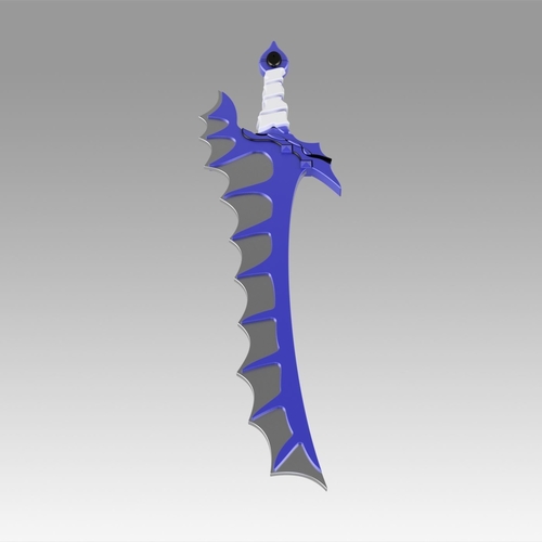 Fire Emblem Awakening Dragon Slayer Sword Cosplay Weapon Prop 3D Print 366487