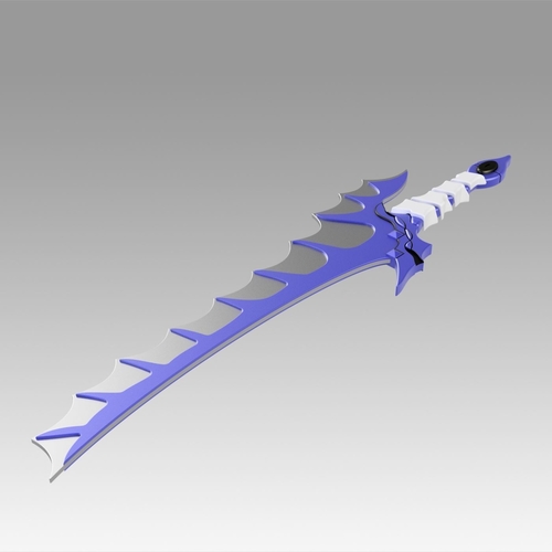 Fire Emblem Awakening Dragon Slayer Sword Cosplay Weapon Prop 3D Print 366488