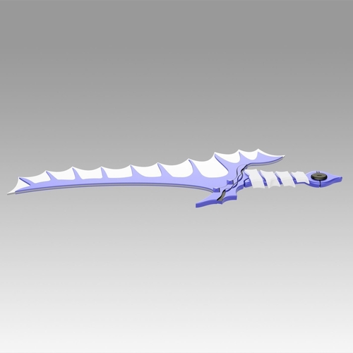 Fire Emblem Awakening Dragon Slayer Sword Cosplay Weapon Prop 3D Print 366489