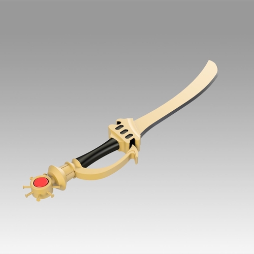 Fire Emblem Awakening Sol Katti Sword Cosplay Weapon Prop  3D Print 366493