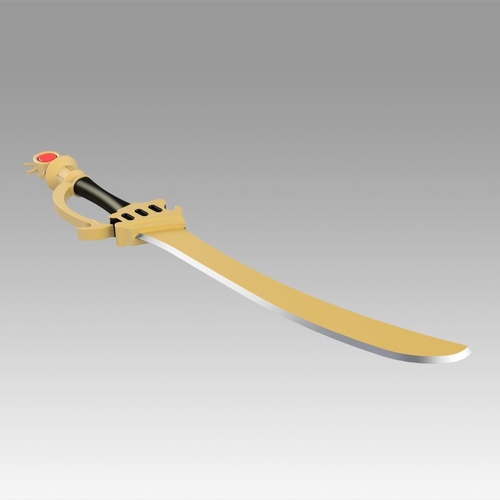 Fire Emblem Awakening Sol Katti Sword Cosplay Weapon Prop  3D Print 366495