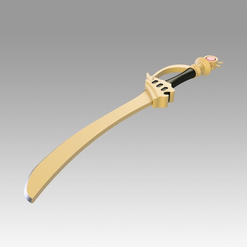 Fire Emblem Awakening Sol Katti Sword Cosplay Weapon Prop  3D Print 366497