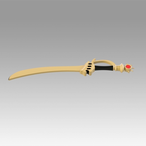 Fire Emblem Awakening Sol Katti Sword Cosplay Weapon Prop  3D Print 366498