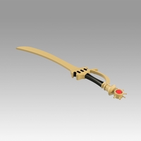 Fire Emblem Awakening Sol Katti Sword Cosplay Weapon Prop  - Thumbnail 8