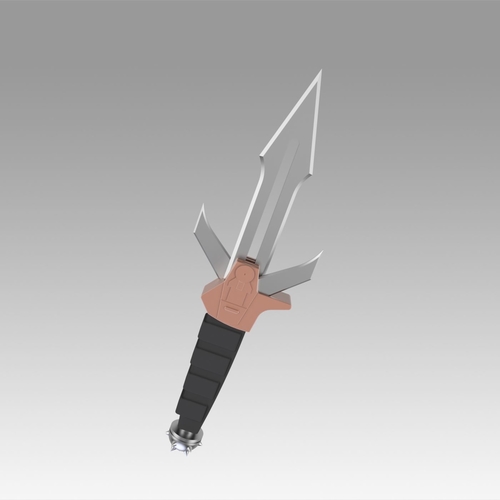 Star Trek Klingon DK Tahg Knife cosplay replica prop 3D Print 366513