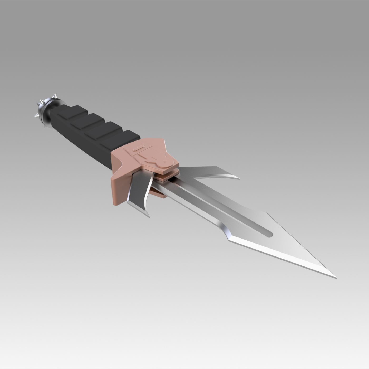 Star Trek Klingon DK Tahg Knife cosplay replica prop 3D Print 366515