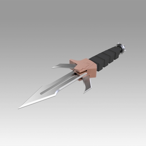 Star Trek Klingon DK Tahg Knife cosplay replica prop 3D Print 366517