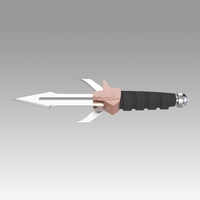 Star Trek Klingon DK Tahg Knife cosplay replica prop - Thumbnail 6