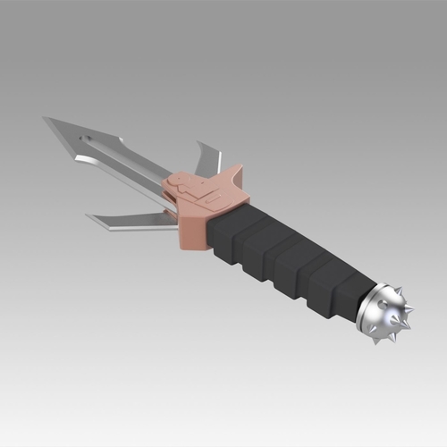 Star Trek Klingon DK Tahg Knife cosplay replica prop 3D Print 366519
