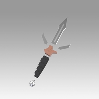 Star Trek Klingon DK Tahg Knife cosplay replica prop - Thumbnail 8